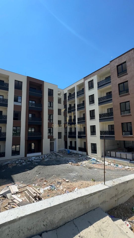 Apartament 1+1 Për Shitje në Paskuqan - 71,746€ | 68.33 m²  | Fazë përfundimtare.