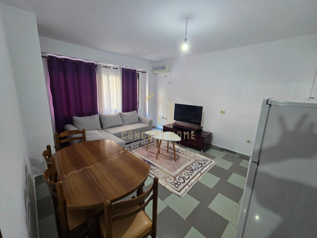 Apartment 1+1 for rent at Elbasan Street/Price: 50,000 ALL