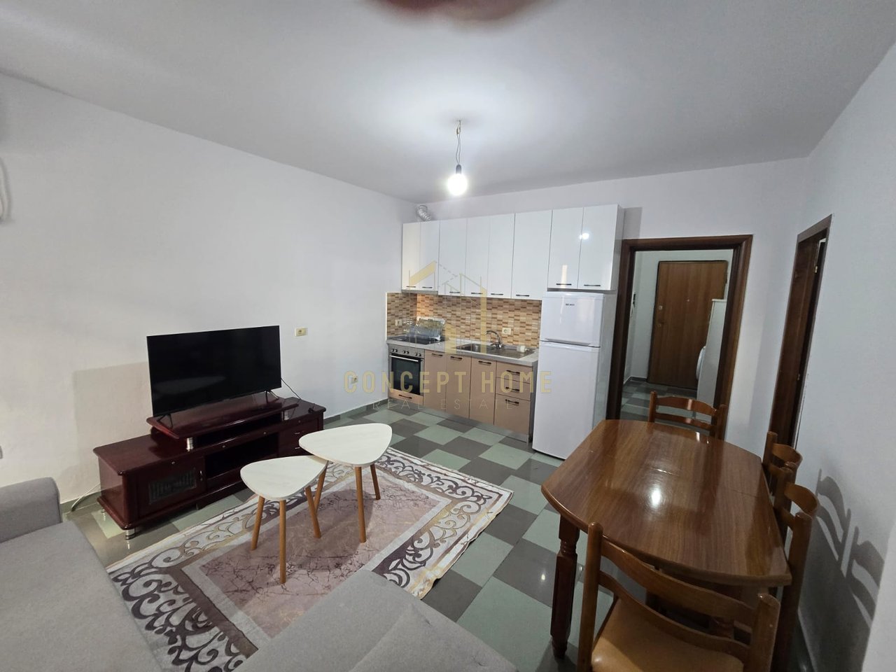 Apartment 1+1 for rent at Elbasan Street/Price: 50,000 ALL