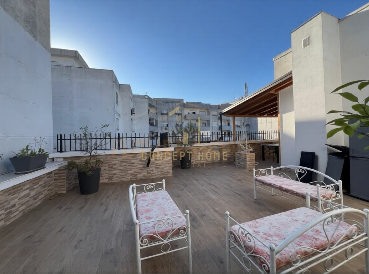 Appartamento 1+1 Penthouse in affitto Incrocio di Kamza