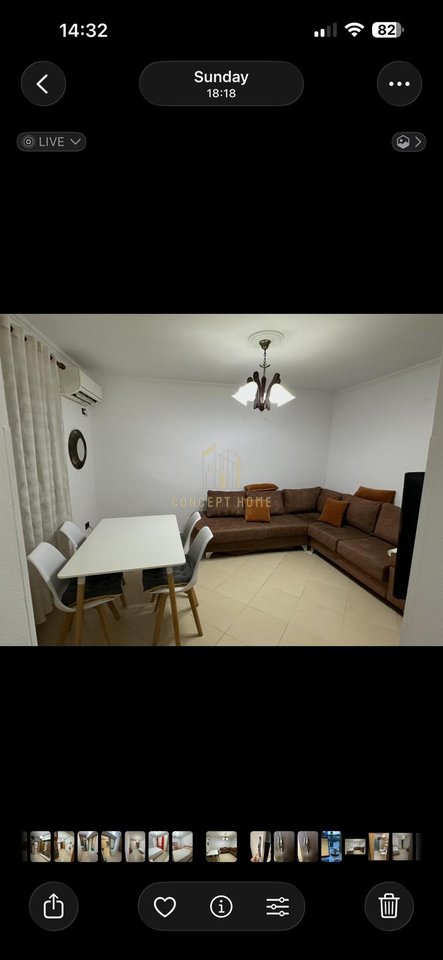 Apartment 2+1 for rent in Xhamllik