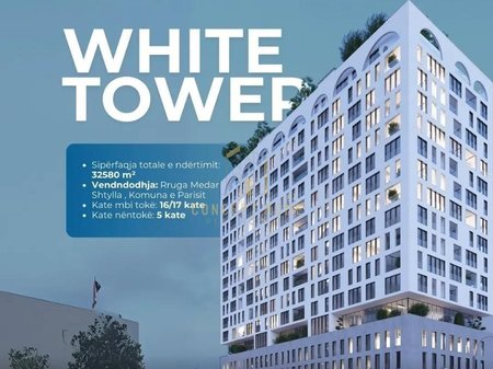 Apartment 2+1+2 for sale in Komuna e Parisit. (White Tower)