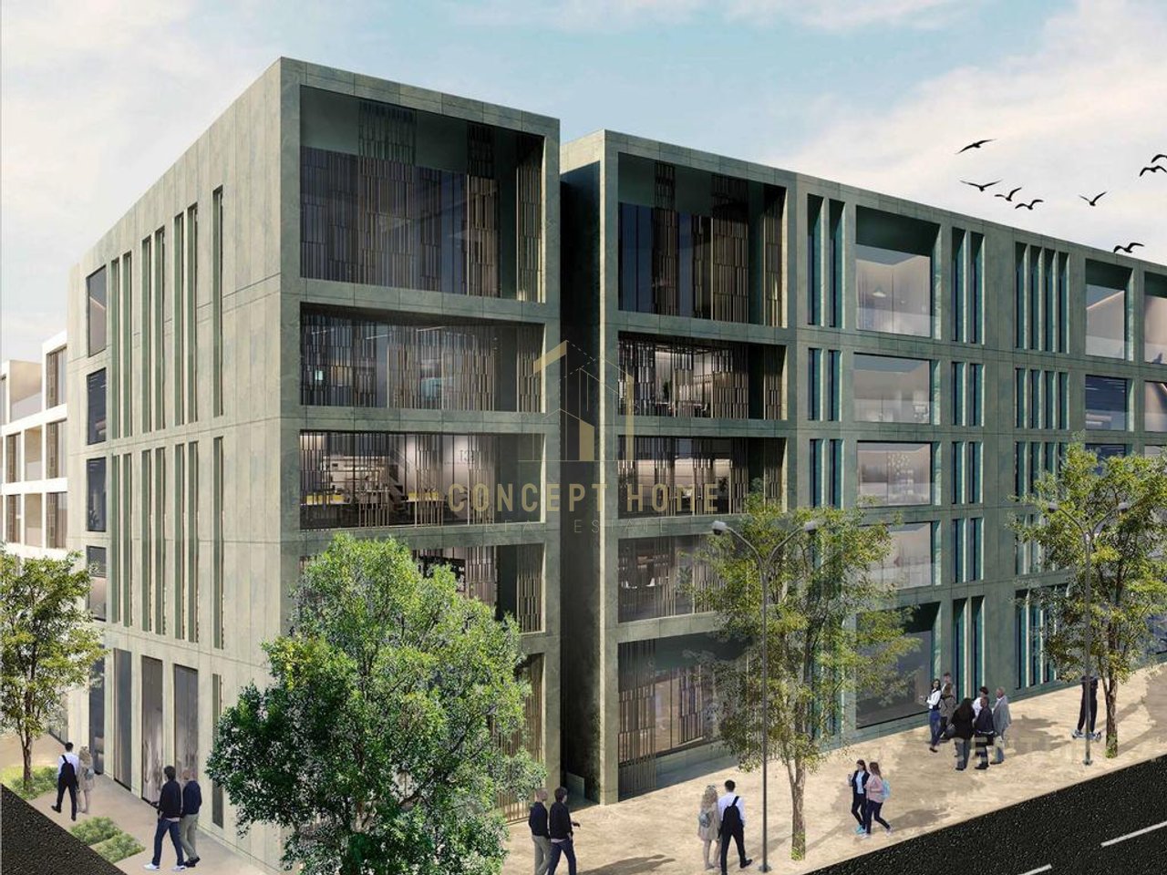 Shitet apartament 1+1 ne Sauk(Grow Green Rezidenc)