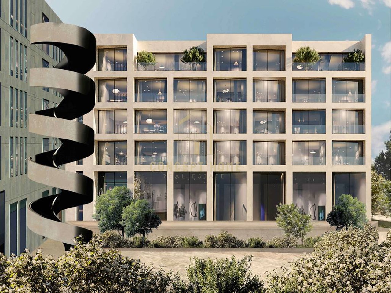 Shitet apartament 1+1 ne Sauk(Grow Green Rezidenc)