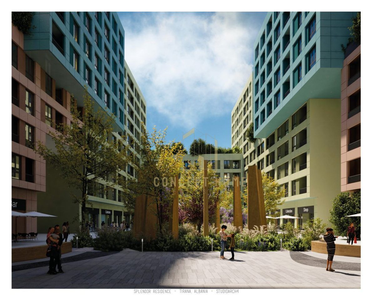 Shitet apartament 2+1 tek Rezidenca Splendor, Kinostudio/154.950 euro