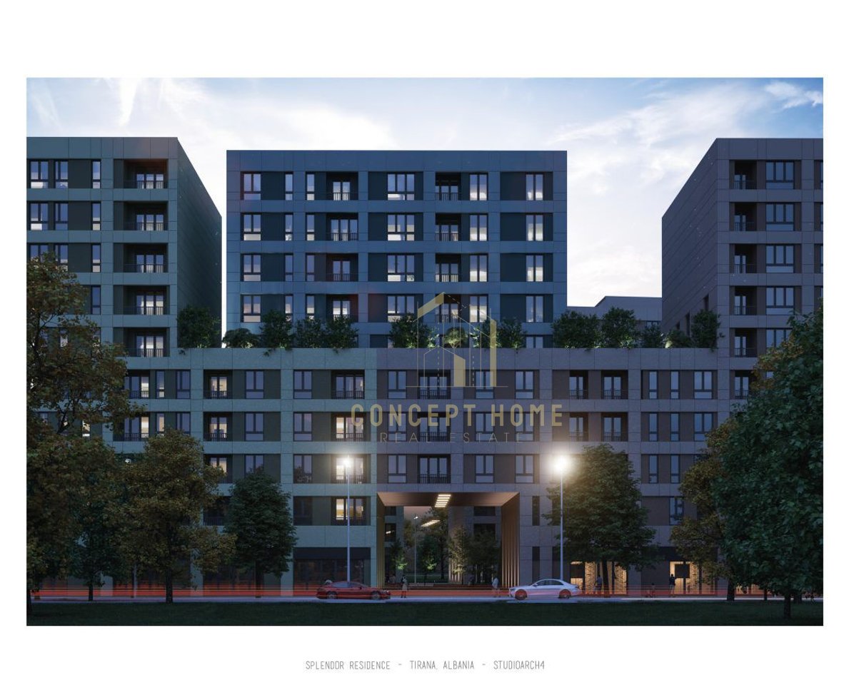 Shitet apartament 2+1 tek Rezidenca Splendor, Kinostudio/154.950 euro