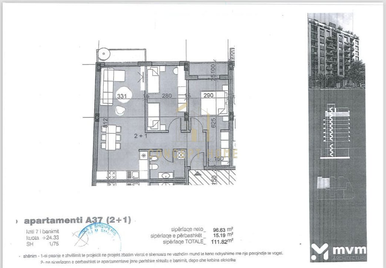 Okazion – Shitet Apartament 2+1 – Ish Fusha Aviacionit, Tiranë 130,000 €