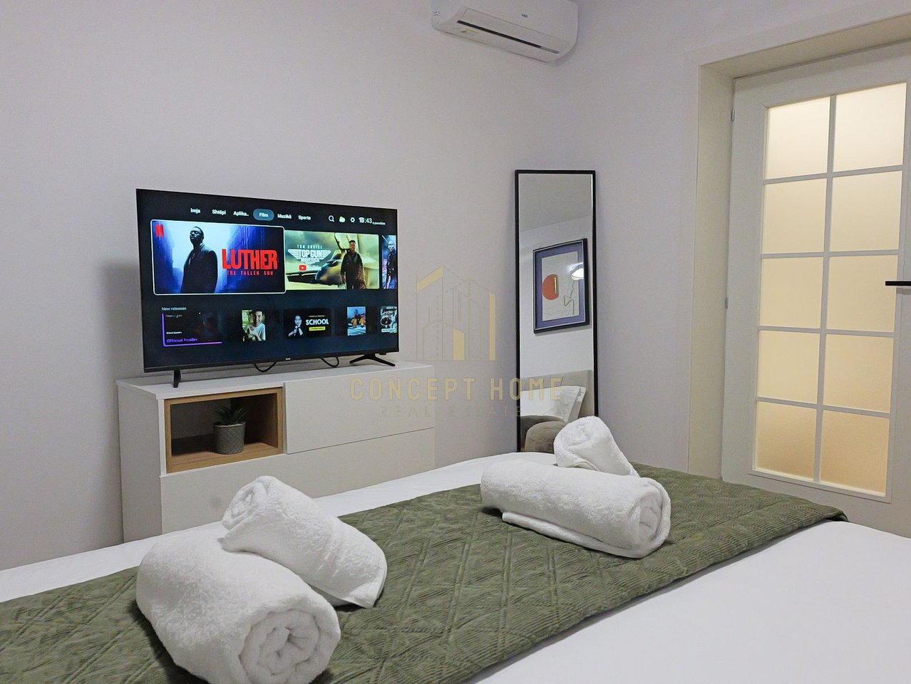 1+1 Apartment for Rent in the Center, Elbasan Street, Tirana - 750€ | 45m²