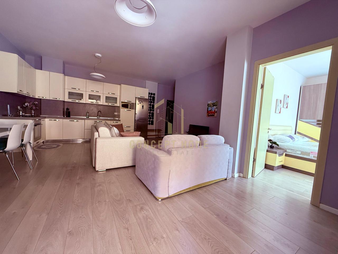 Apartament 1+1 Me Qira në Jordan Misja Tiranë - 570€ | 65 m²