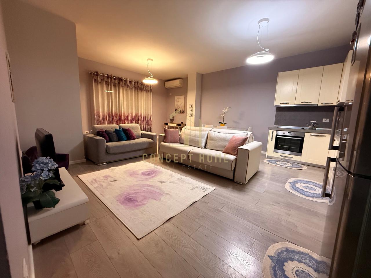 Apartament 1+1 Me Qira në Jordan Misja Tiranë - 570€ | 65 m²