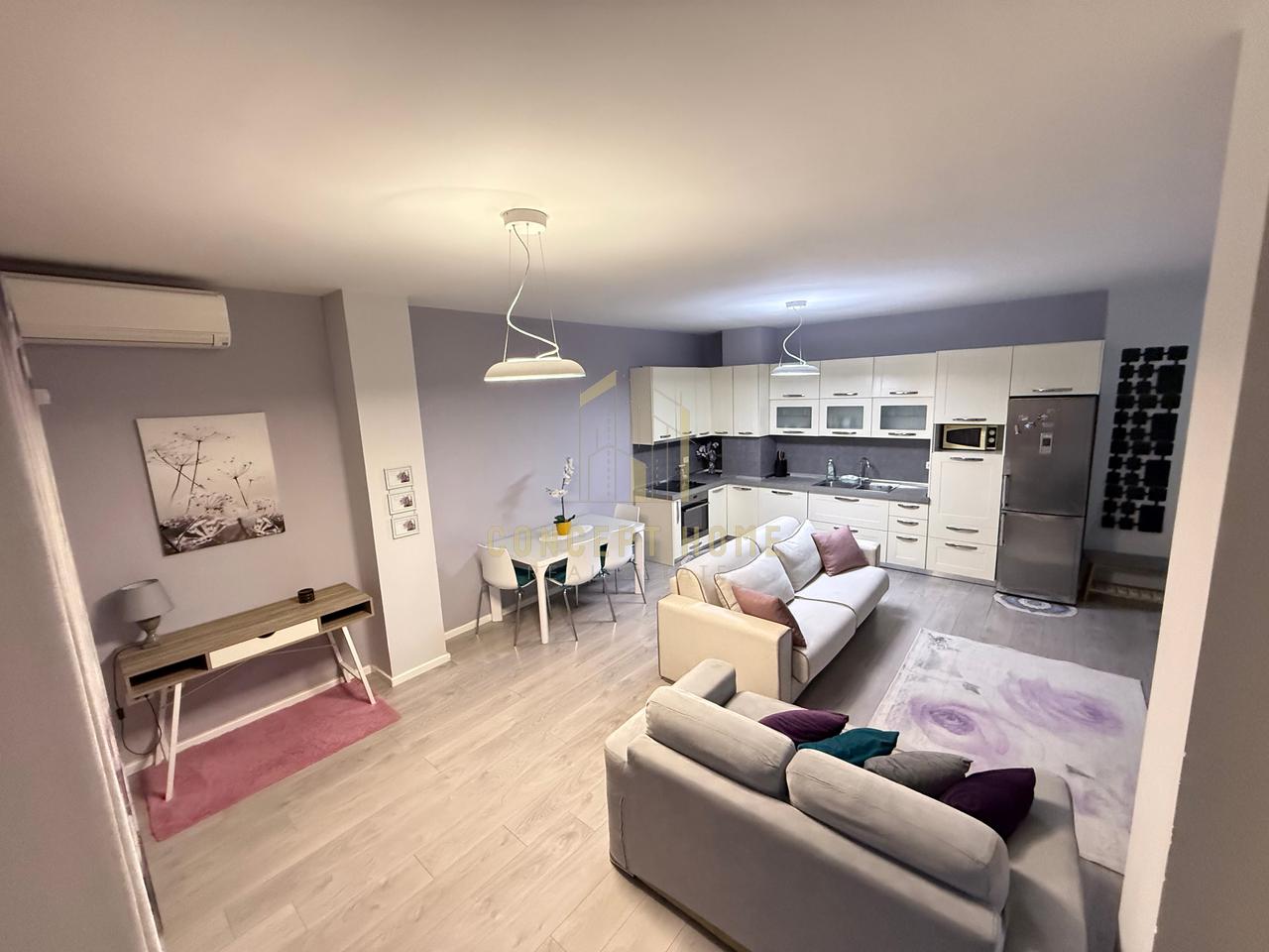 Apartament 1+1 Me Qira në Jordan Misja Tiranë - 570€ | 65 m²