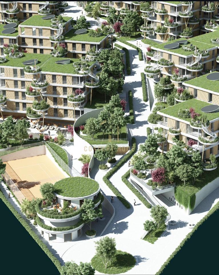 Apartment 1+1 for sale near Teg "Tirana Residence"/198,408€