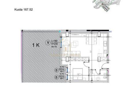 1+1 Apartment For Sale in Kodra e Diellit, Tirana - 170000€ | 135 m²