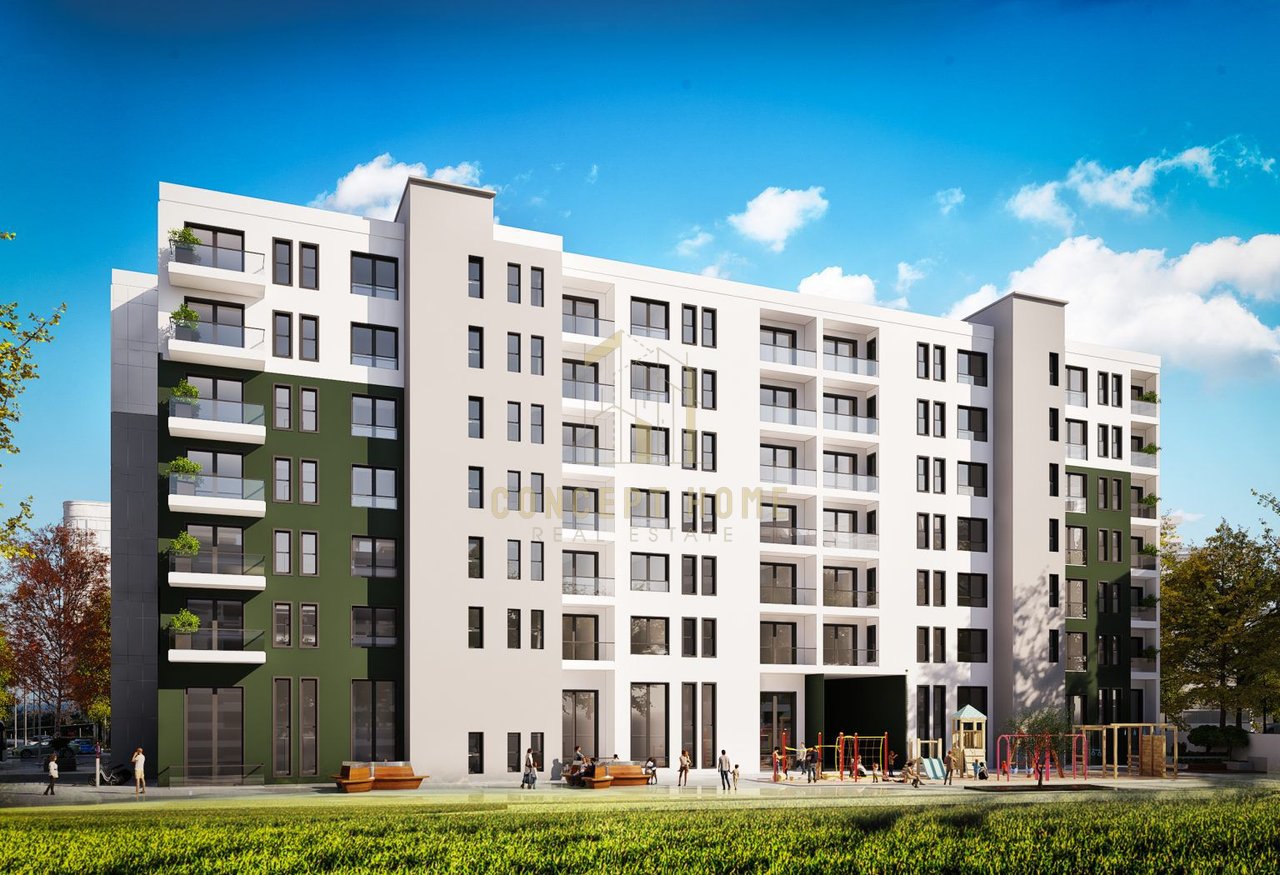 Appartamento 1+1 in Vendita a Paskuqan, "Diellon Residence" - 86.110€ | 76 m²