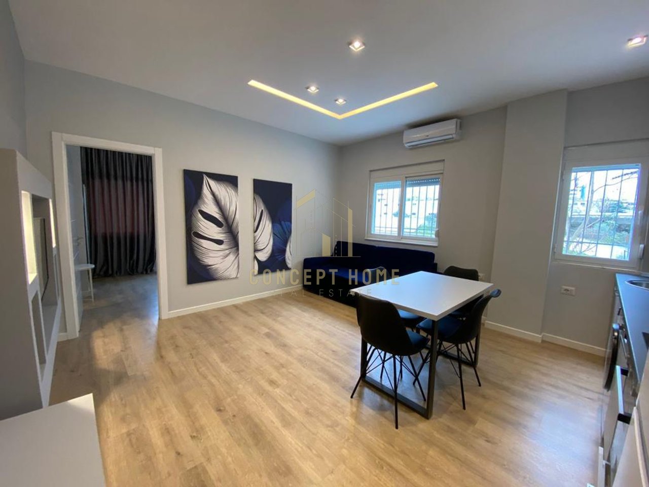 Apartament 1+1 Me Qira në 21 Dhjetori, Rruga Muhamet Gjollesha, Tiranë - 550€ | 60 m²