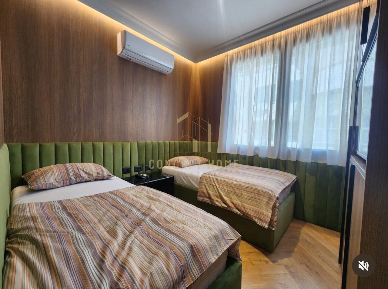 Jepet apartament 2+1 tek ish Ekspozita.
