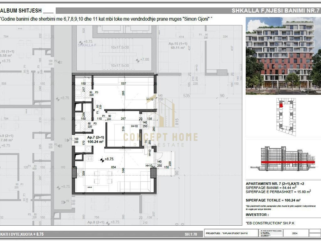 First slide