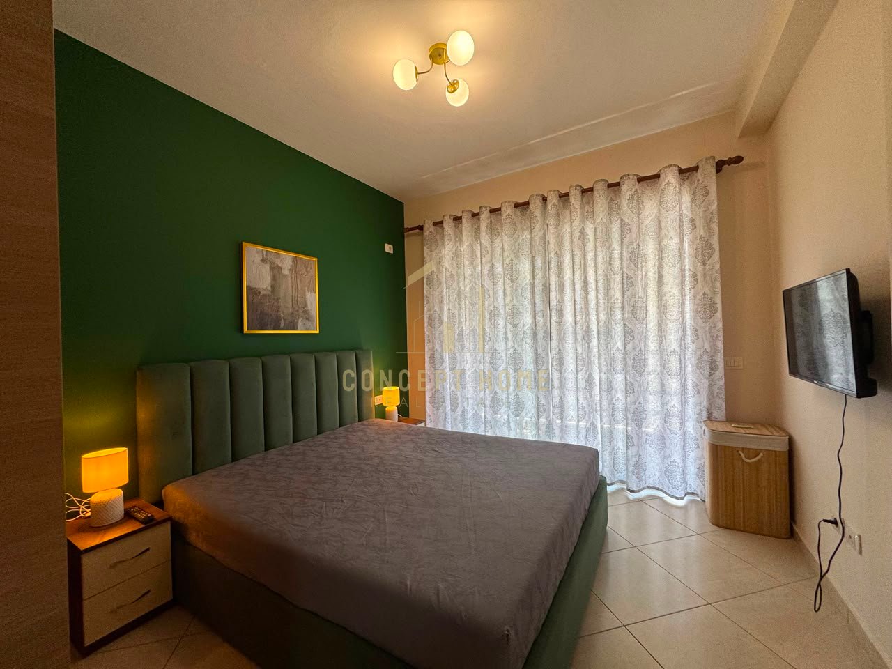 Jepet me qera apartament  1+1  ne Yzberisht