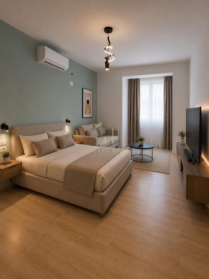 Jepet me qera apartament 1+1 tek Ish Tregu Elektrik