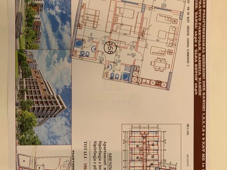 Shitet apartament 2+1+2 ne Paskuqan
