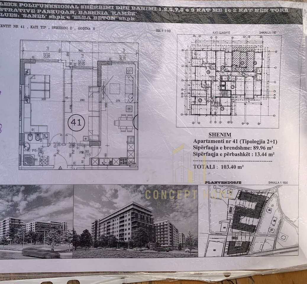 Shitet apartament 2+1 ne Paskuqan