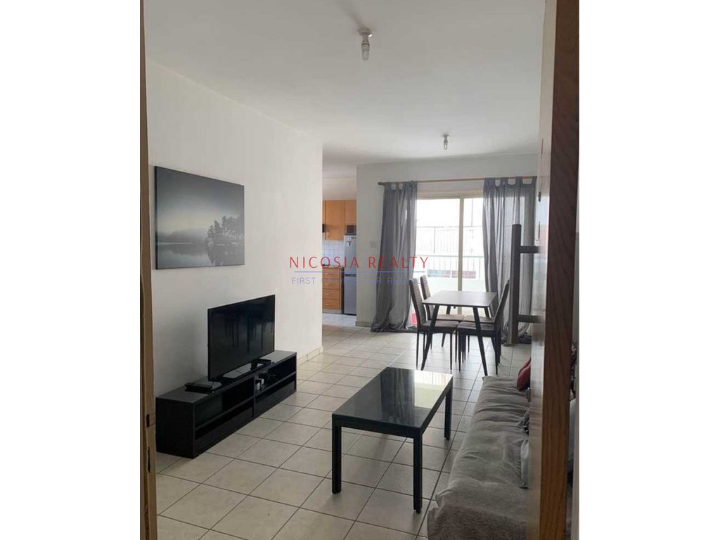 A 1-bedroom apartment is available in Aglantzia
