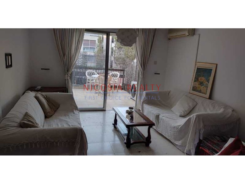 A 2-bedroom apartment is available in Strovolos