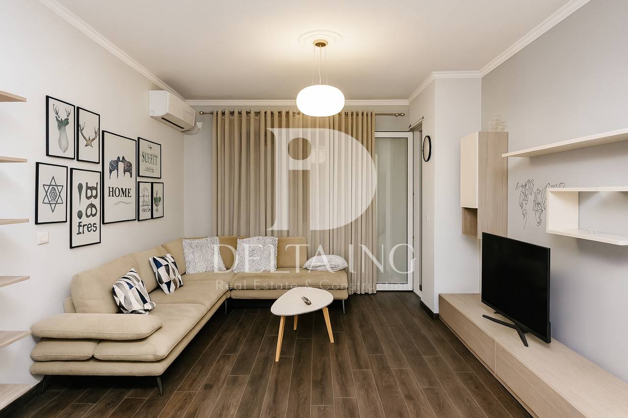 Modern 1+1 Apartment for Rent on "Karl Gega" street, near the Train Station, at the beginning of Bulevardi i Ri