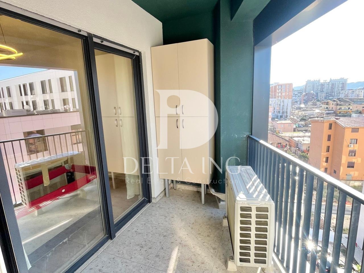 Apartment 1+1 + storage + balcony for rent – Jordan Misja Street, Tirana