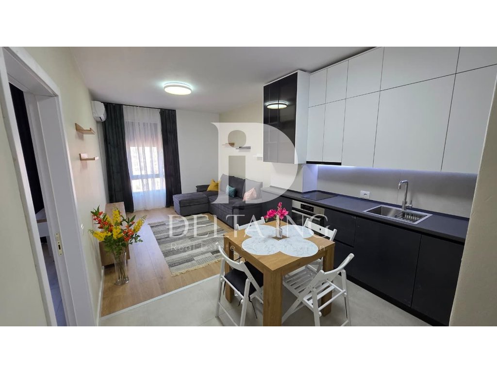 APARTAMENT 1+1 ME QIRA – REZIDENCA CITY GARDEN, RRUGA 5 MAJI