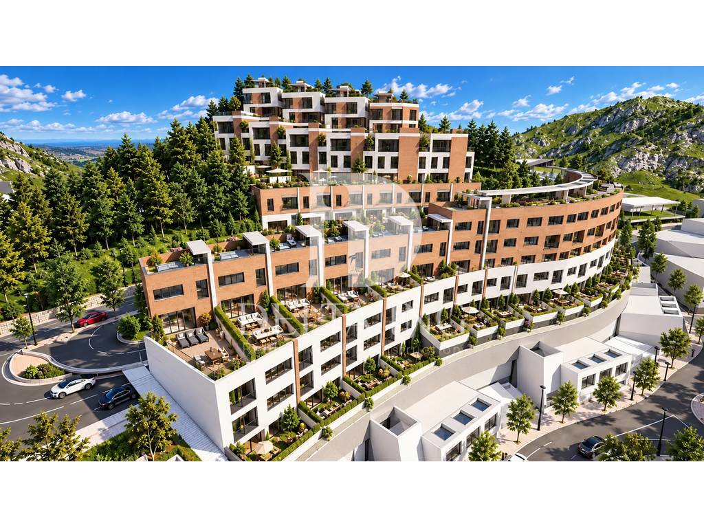 Apartment 1+1 with balcony for sale in Kodra e Diellit 2, Tirana