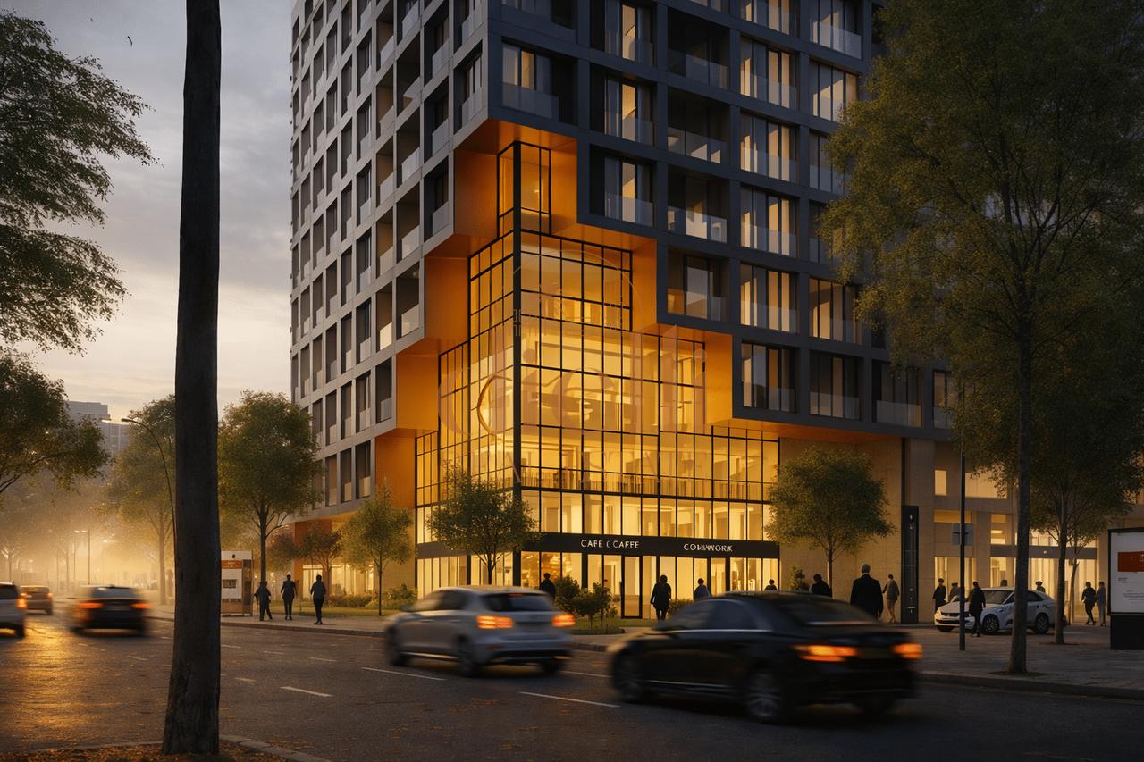 Apartament 1+1 per Shitje tek Kompleksi Golden Gate Ali Dem