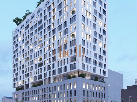 Apartament 2+1+2 per Shitje tek White Building Komuna Parisit