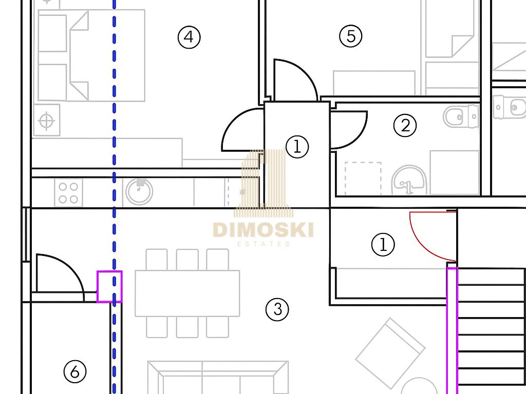 Нов Стан 77м² – Карпош 4 (Нерези)