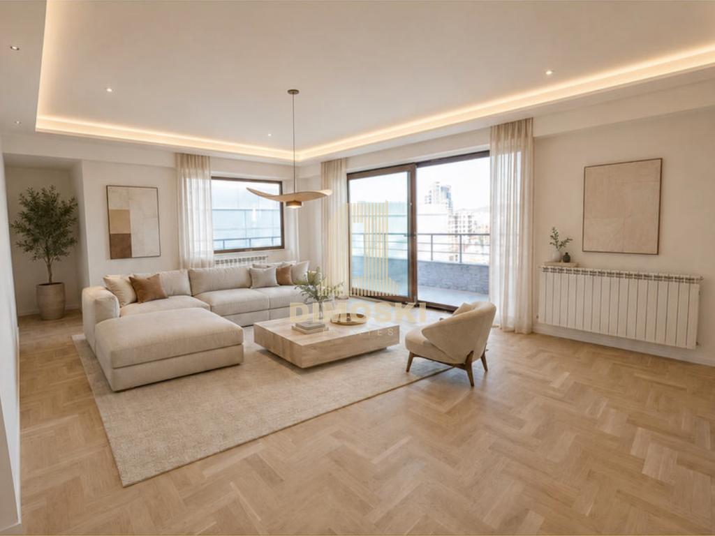 Центар - Пролет Четворособен Стан 142м² + Гаража