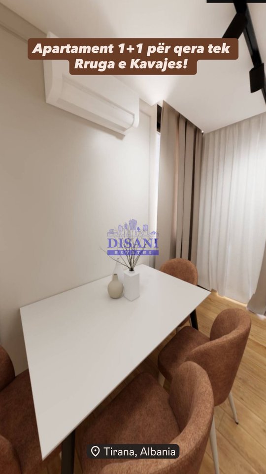 1+1 APARTMENT FOR RENT ON KAVAJES STREET!