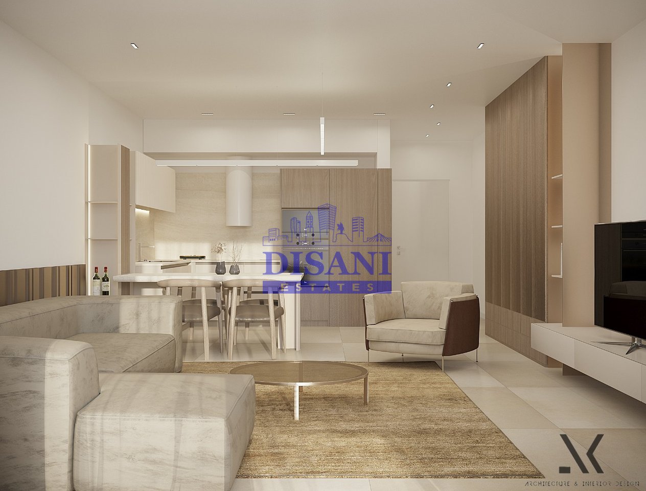 APARTMENT 1+1 WITH PARKING SPACE FOR RENT AT SIMA-COM RESIDENCE, ASTIR!