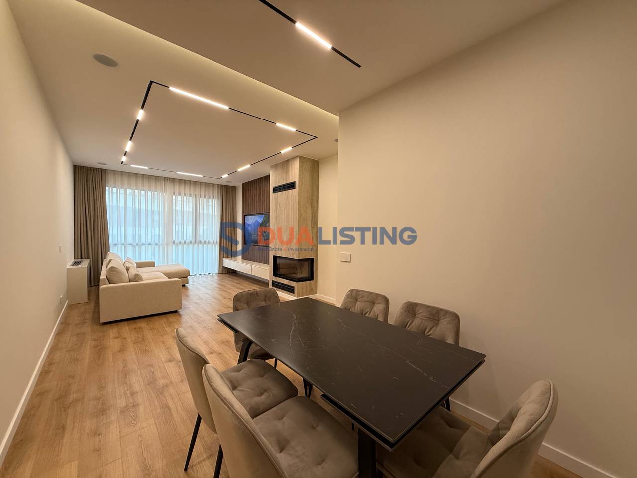 Qira, Apartament Luksoz 1+1 me Post Parkimi Rezidenca Green Valley – Liqeni i Thatë