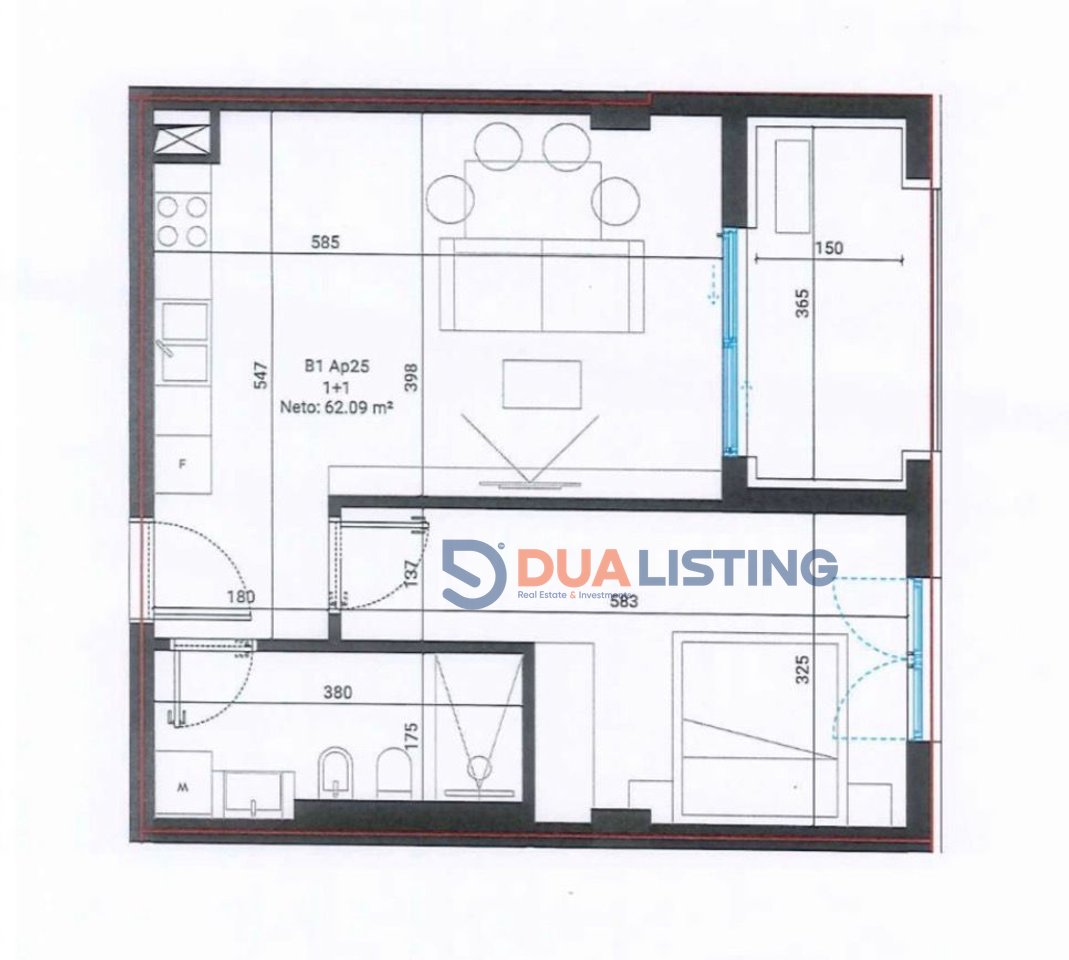 ✨ Shitet Apartament  1+1 në zemër të Square Village, Dhërmi