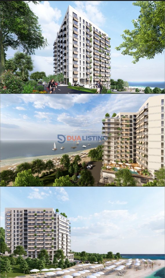 SHITET APARTAMENT 2+1 - Rana e Hedhun - Shengjin Me pamje nga deti!