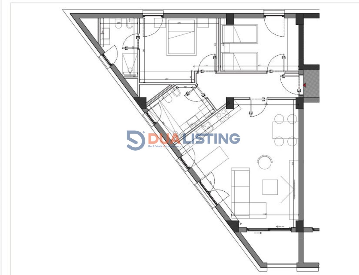 Shitet Apartament 2+1+ post parkimi ne Sun Palase, Dhermi!