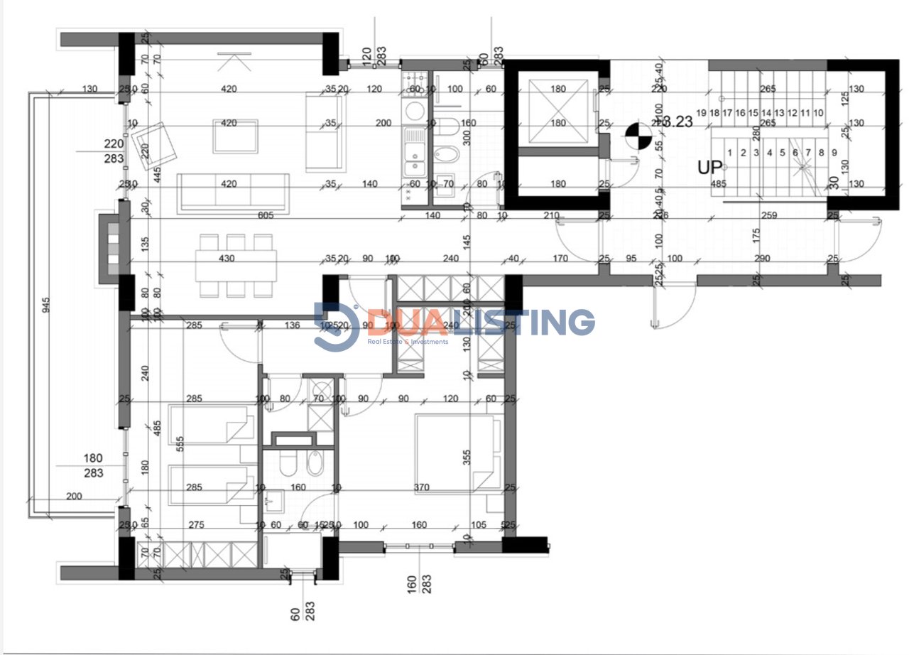 Apartament 2+1+2 në Rezidencën Tulipan!