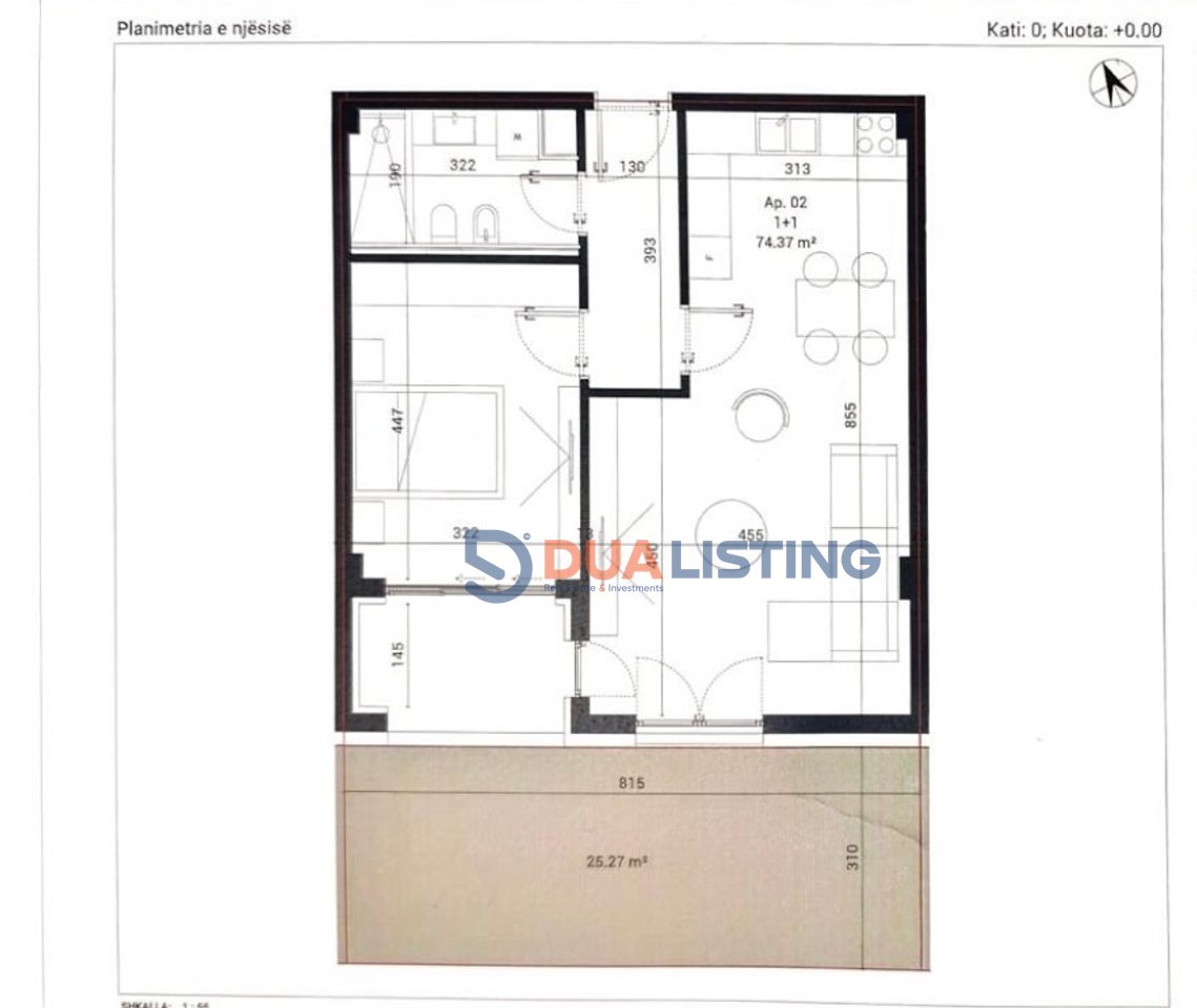 Apartment 1+1 with Yard for Sale | Floor 0 | Sun Palase Residence!