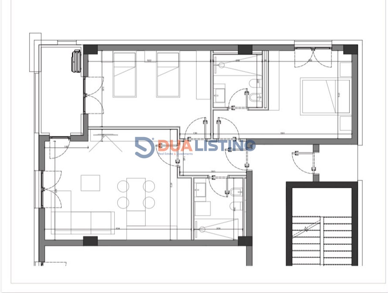 Apartament 2+1 per shitje ne Sun Palase!