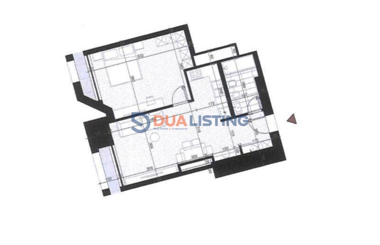 Tirana New Boulevard Tower, Apartament 1+1 per shtije! Kulla 39-kate!