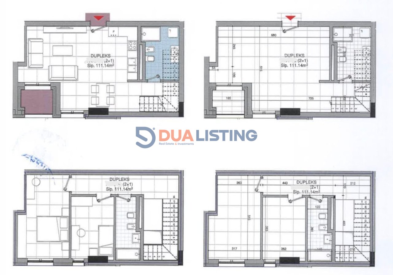 WE ARE SELLING A 2+1 DUPLEX AT THE BEGINNING OF THE NEW BOULEVARD!