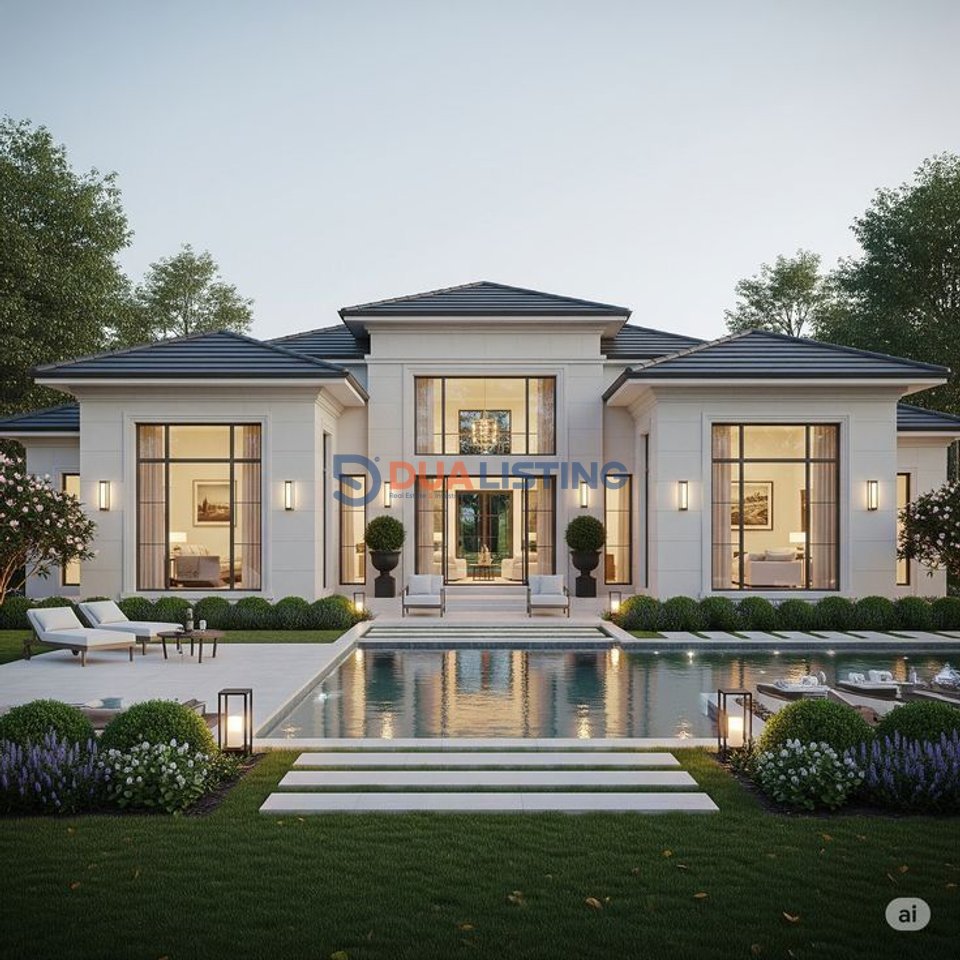 Vilë Individuale Super Luksoze me Pishinë – Prane TEG, Tiranë