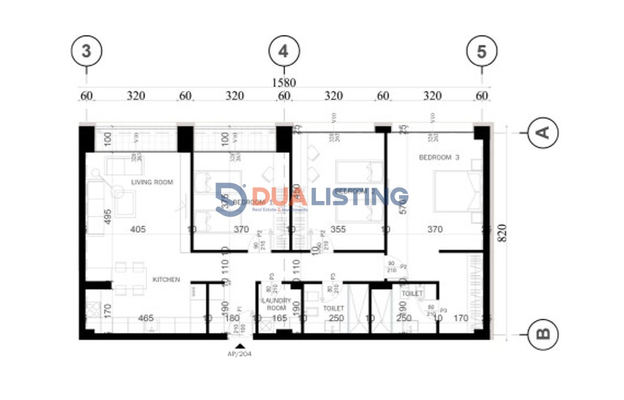 3+1+2 apartment for sale at Grow Green in Sauk i Vjetër, Tirana!!