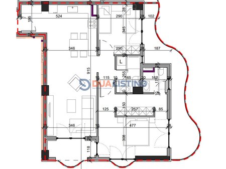 Shitet Apartament 2+1+2 – Aluna 2, Paskuqan
