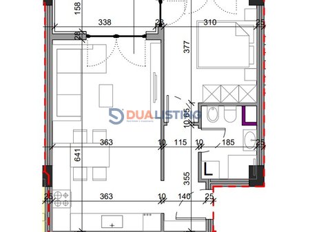 Apartment 1+1 for Sale – Aluna 2, Paskuqan